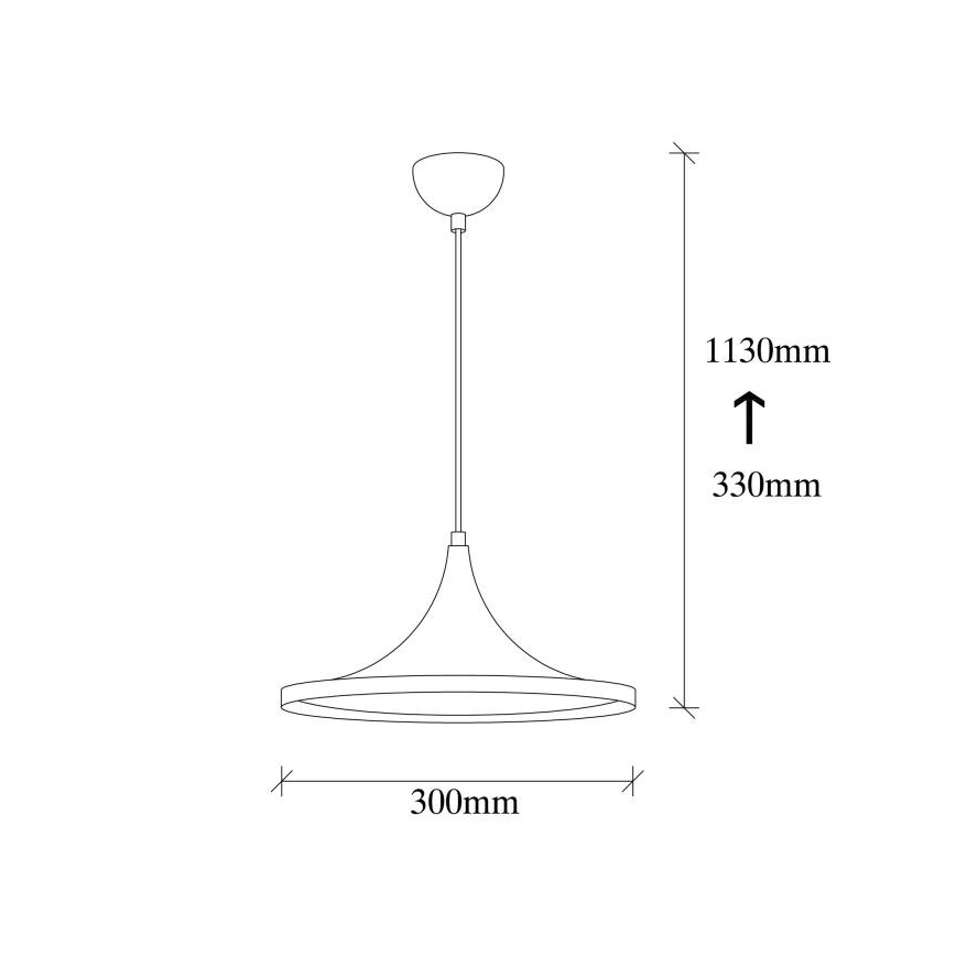 Πολύφωτο κρεμαστό BERCESTE 1xE27/40W/230V μαύρο
