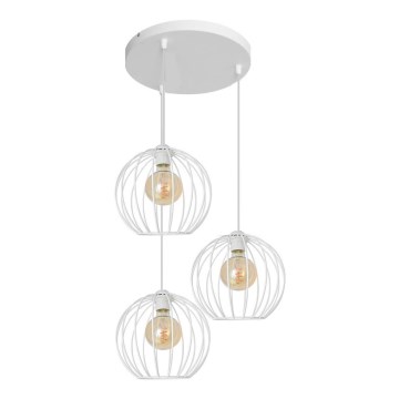 Πολύφωτο κρεμαστό MERCURE 3xE27/15W/230V λευκό