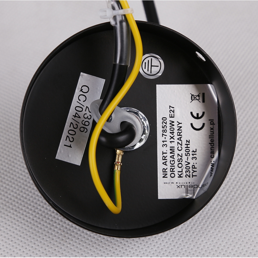 Πολύφωτο κρεμαστό ORIGAMI 1xE27/40W/230V