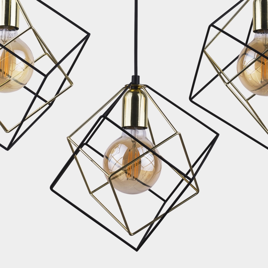 Πολύφωτο κρεμαστό σε ράγα ALAMBRE 3xE27/60W/230V