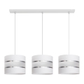 Πολύφωτο κρεμαστό ράγα HELEN 3xE27/15W/230V λευκό