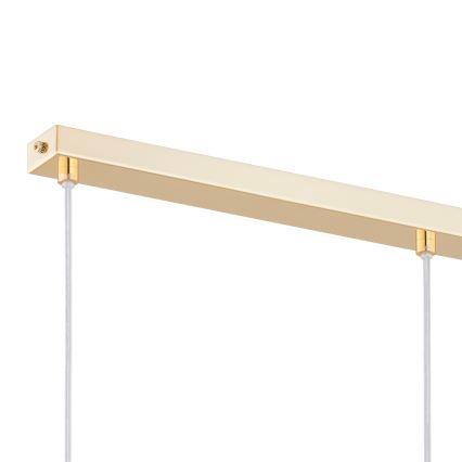 Πολύφωτο κρεμαστό ράγα VOLDA 3xE27/60W/230V ορείχαλκος