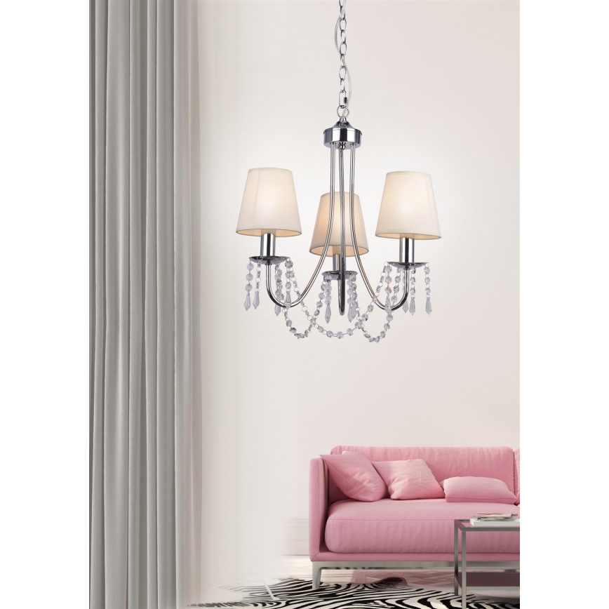 Πολύφωτο κρεμαστό RUTI 3xE14/40W/230V