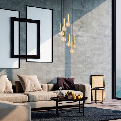 Πολύφωτο κρεμαστό TEMPO 7xE27/40W/230V