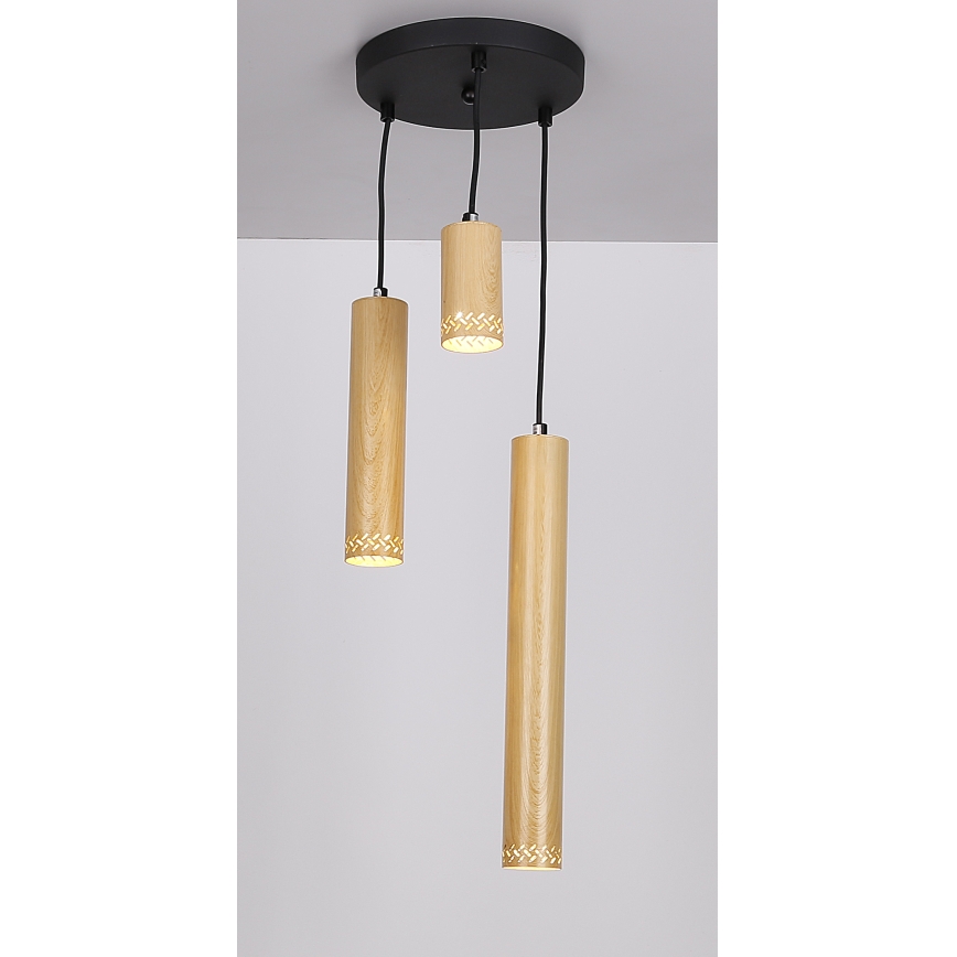 Πολύφωτο κρεμαστό TUBO 3xGU10/25W/230V