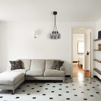 Πολύφωτο κρεμαστό με σύρμα RICHMOND 3xE27/60W/230V