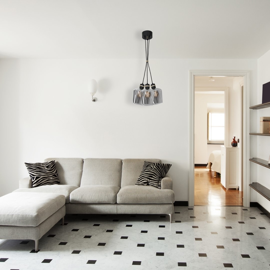 Πολύφωτο κρεμαστό με σύρμα RICHMOND 3xE27/60W/230V