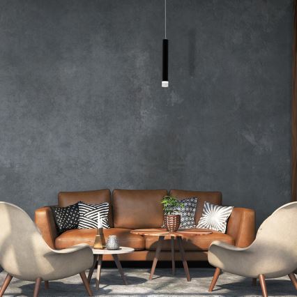 Πολύφωτο LED σε σχοινί CARBON LED/5W/230V