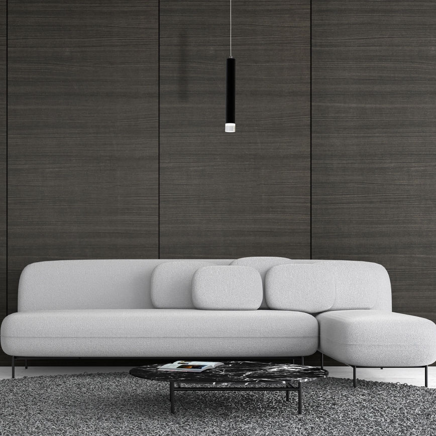 Πολύφωτο LED σε σχοινί CARBON LED/5W/230V