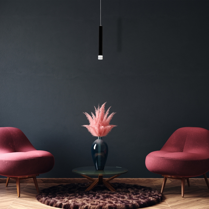 Πολύφωτο LED σε σχοινί CARBON LED/5W/230V