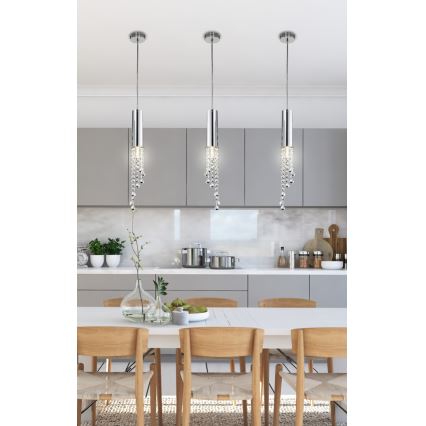 Πολύφωτο LED σε σχοινί DUERO LED/3W/230V