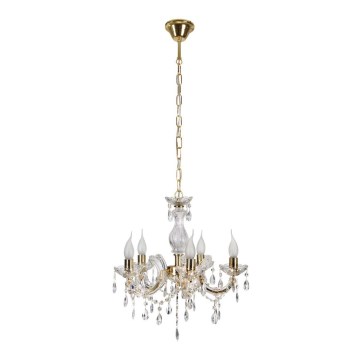 Πολύφωτο σε αλυσίδα MARIA TERESA 5xE14/40W/230V