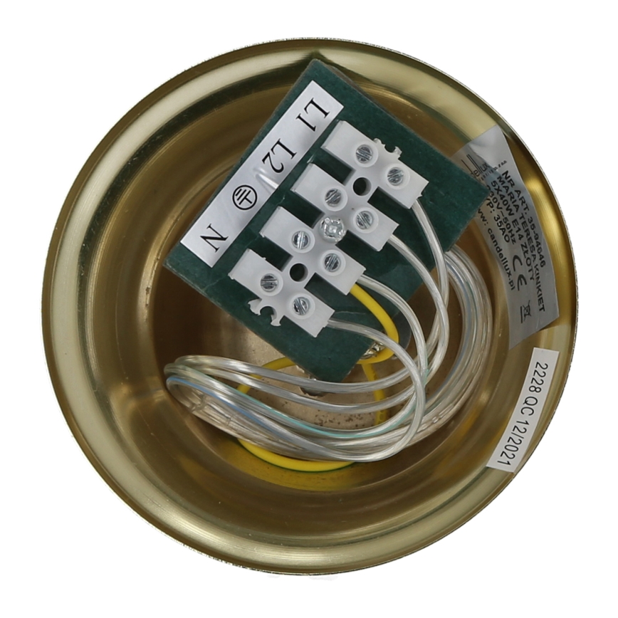 Πολύφωτο σε αλυσίδα MARIA TERESA 5xE14/40W/230V