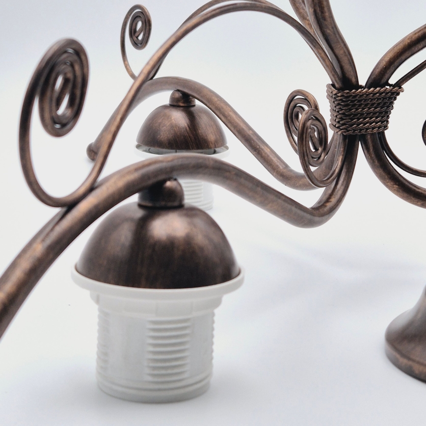 Πολύφωτο σε αλυσίδα RETRO II 3xE27/60W/230V μπρονζέ πατίνα