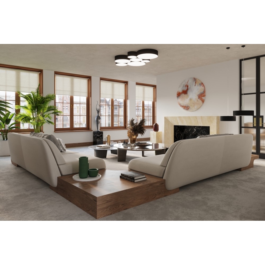 Πολύφωτο σε σχοινί ARENA 35 2xE27/60W/230V μαύρο