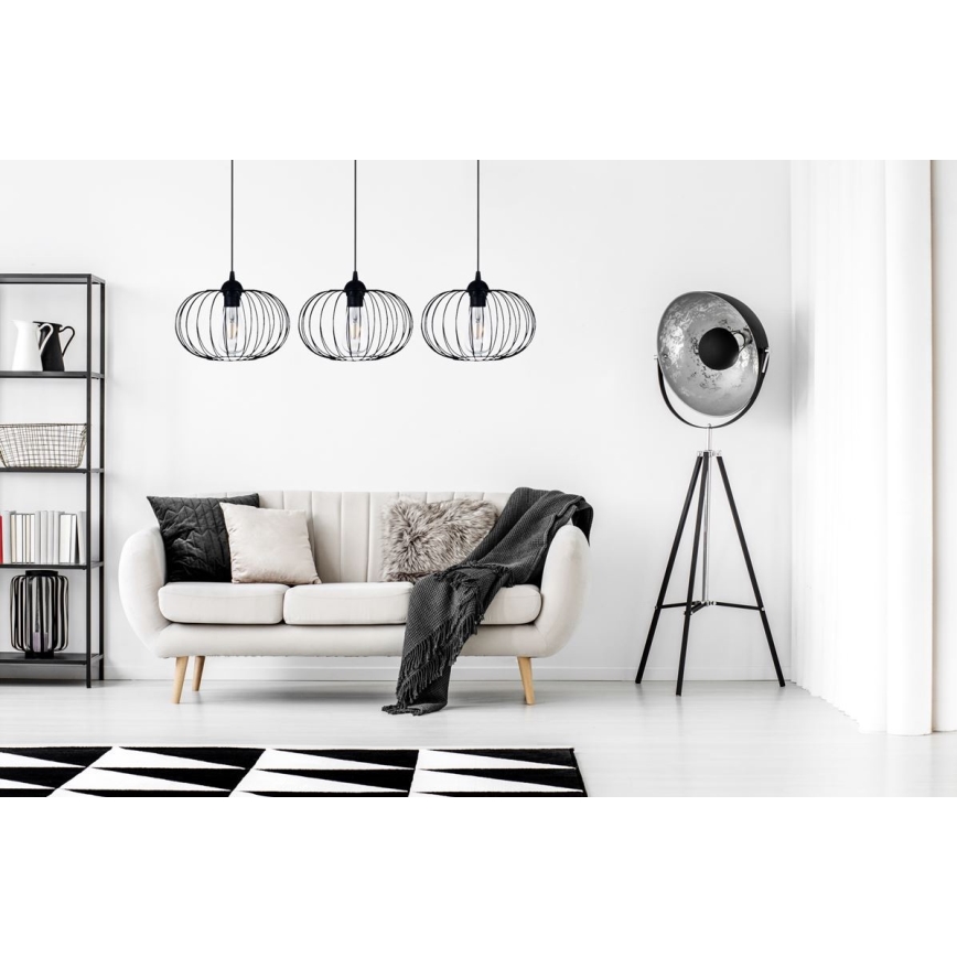 Πολύφωτο σε σχοινί BOCCA 3xE27/60W/230V