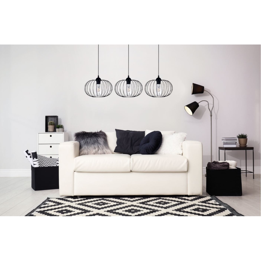 Πολύφωτο σε σχοινί BOCCA 3xE27/60W/230V