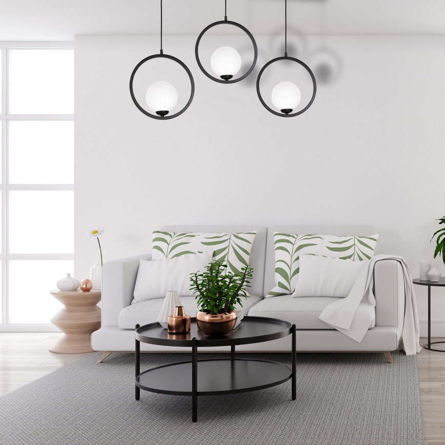 Πολύφωτο σε σχοινί BOSTON 3xE14/40W/230V