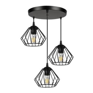 Πολύφωτο σε σχοινί CEED 3xE27/60W/230V