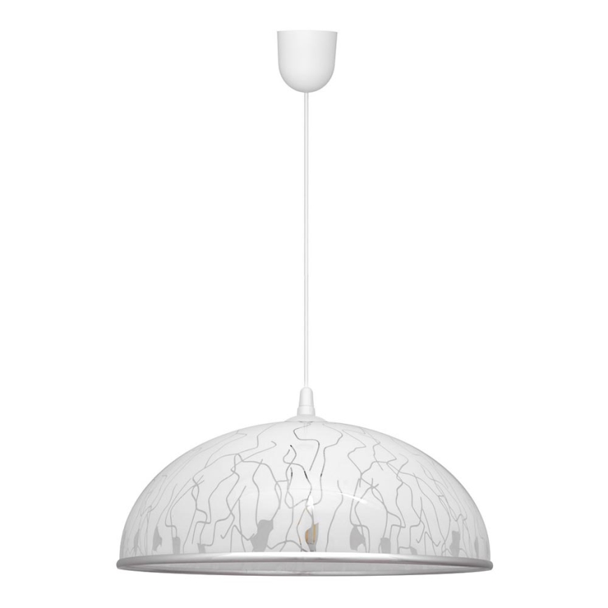 Πολύφωτο σε σχοινί CIRCLE 1xE27/15W/230V λευκό