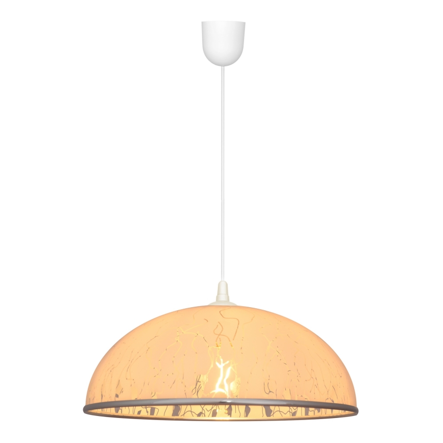 Πολύφωτο σε σχοινί CIRCLE 1xE27/15W/230V λευκό