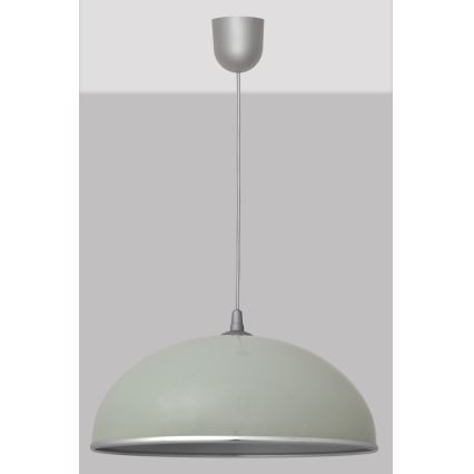 Πολύφωτο σε σχοινί CIRCLE 1xE27/15W/230V γκρι