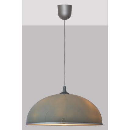 Πολύφωτο σε σχοινί CIRCLE 1xE27/15W/230V γκρι