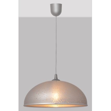 Πολύφωτο σε σχοινί CIRCLE 1xE27/15W/230V γκρι