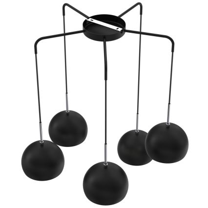 Πολύφωτο σε σχοινί COOL 5xE27/60W/230V