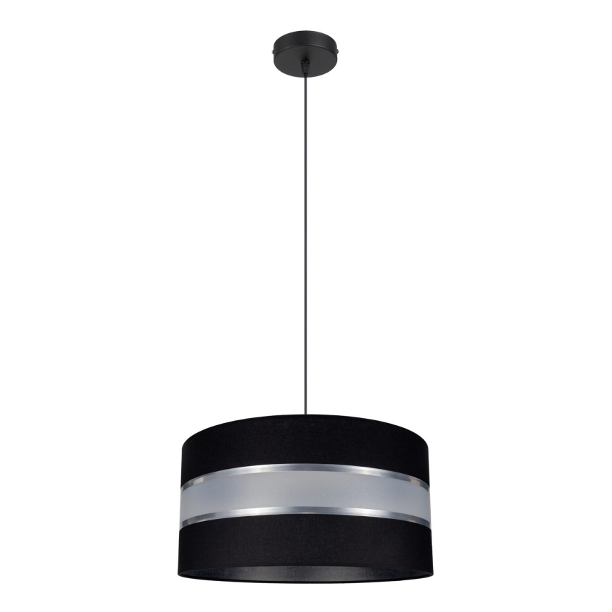 Πολύφωτο σε σχοινί CORAL 1xE27/60W/230V μαύρο