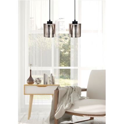 Πολύφωτο σε σχοινί COX 2xE27/60W/230V