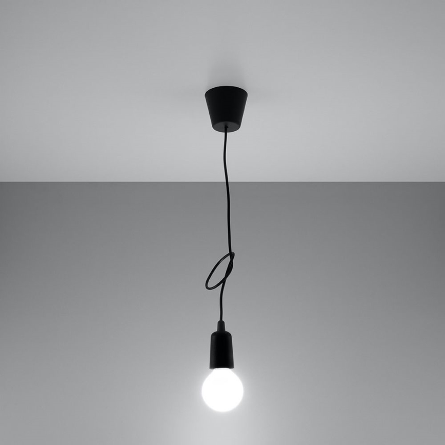 Πολύφωτο σε σχοινί DIEGO 1xE27/60W/230V