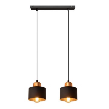 Πολύφωτο σε σχοινί EDISON 2xE27/15W/230V