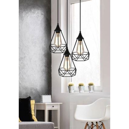 Πολύφωτο σε σχοινί GRAF 3xE27/60W/230V