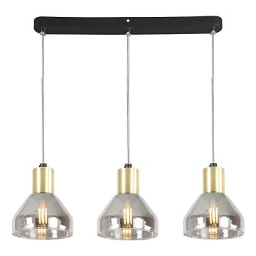 Πολύφωτο σε σχοινί GREGORY 3xE14/40W/230V