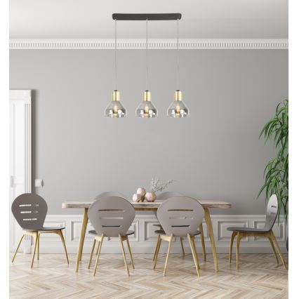 Πολύφωτο σε σχοινί GREGORY 3xE14/40W/230V