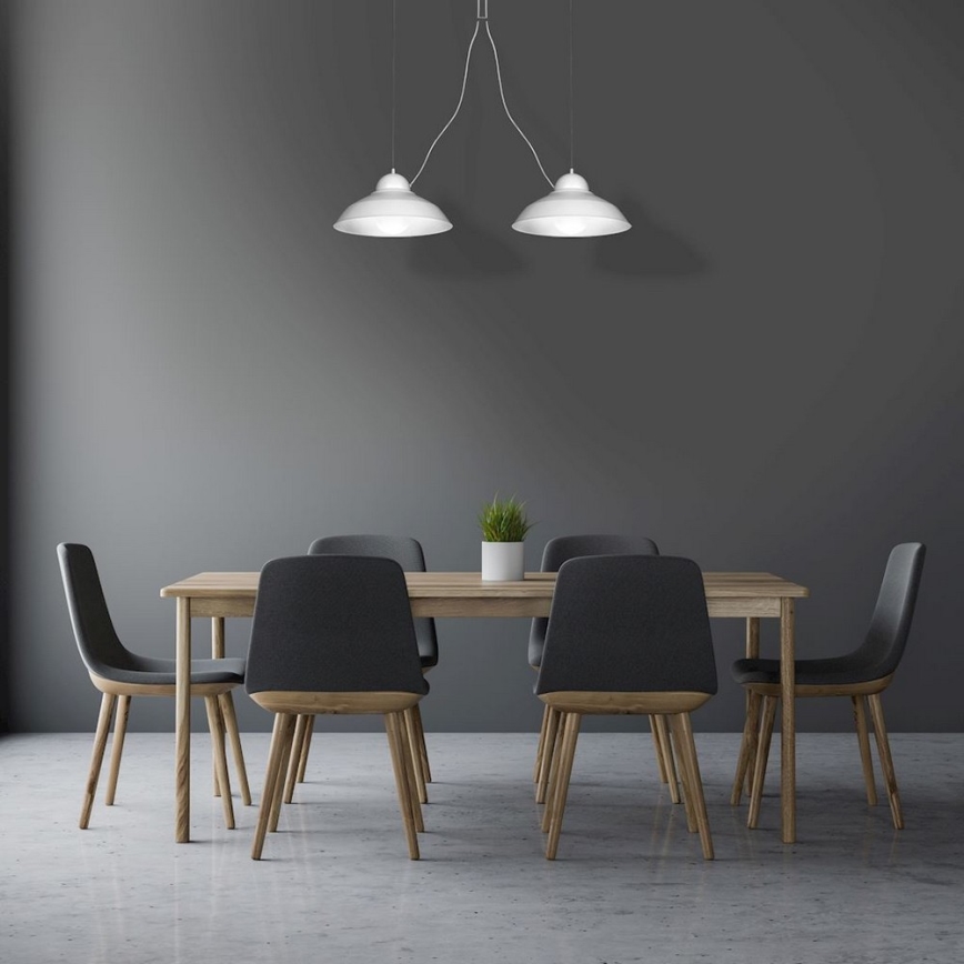 Πολύφωτο σε σχοινί GUSTAV 2xE27/60W/230V