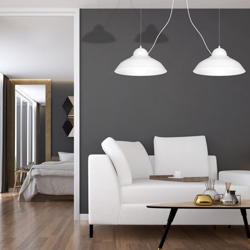 Πολύφωτο σε σχοινί GUSTAV 2xE27/60W/230V