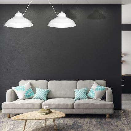 Πολύφωτο σε σχοινί GUSTAV 2xE27/60W/230V