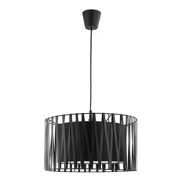 Πολύφωτο σε σχοινί HARMONY BLACK 1xE27/60W/230V