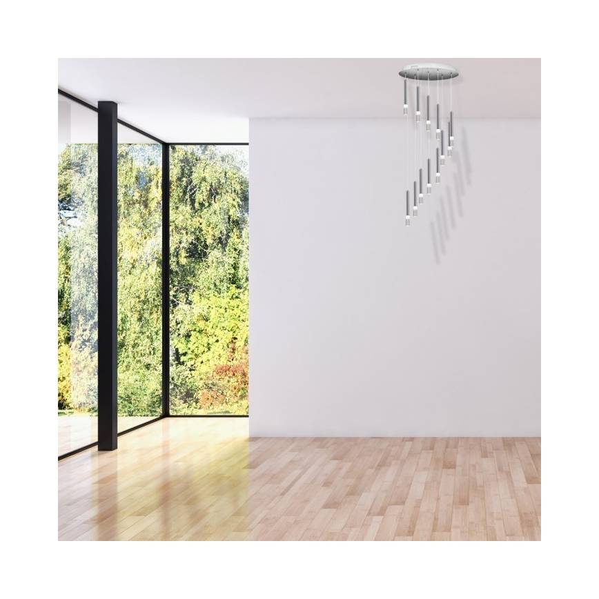 Πολύφωτο σε σχοινί ICE 12xLED/1W/230V