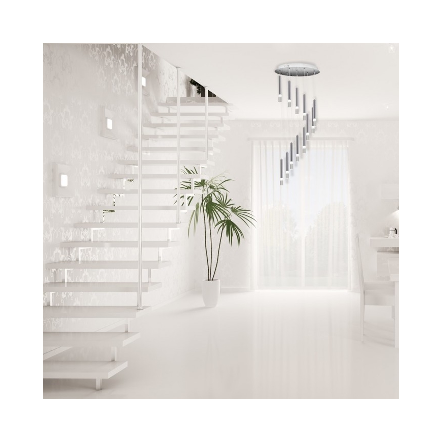 Πολύφωτο σε σχοινί ICE 12xLED/1W/230V