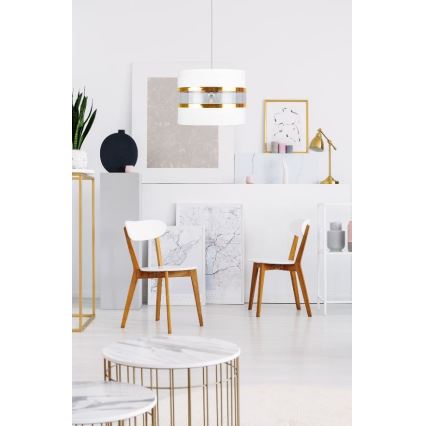 Πολύφωτο σε σχοινί LIND 1xE27/60W/230V λευκό