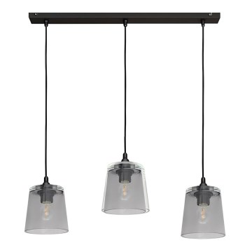 Πολύφωτο σε σχοινί LUCEA 3xE27/15W/230V