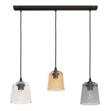 Πολύφωτο σε σχοινί LUCEA 3xE27/15W/230V