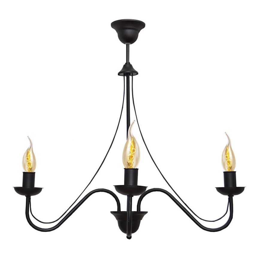 Πολύφωτο σε σχοινί MALBO II 3xE14/10W/230V