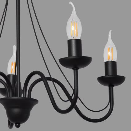 Πολύφωτο σε σχοινί MALBO II 5xE14/10W/230V