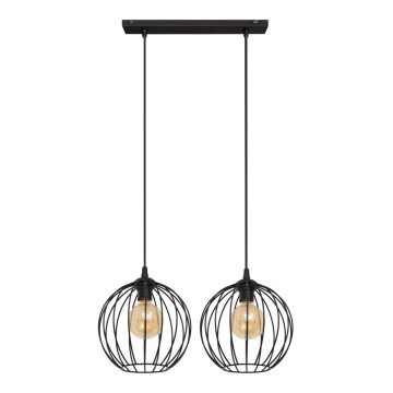 Πολύφωτο σε σχοινί MERCURE 2xE27/15W/230V