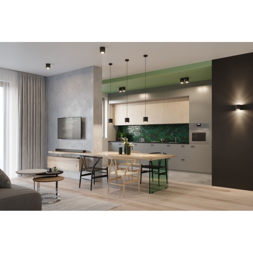 Πολύφωτο σε σχοινί ORBIS 1 1xGU10/40W/230V μαύρο