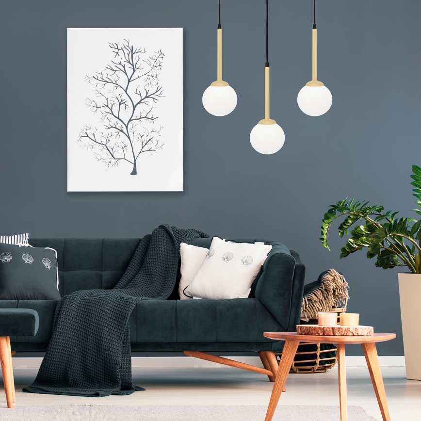 Πολύφωτο σε σχοινί PARMA 3xE14/40W/230V